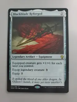MTG Blackblade Reforged Dominaria Regular Rare - Image 1