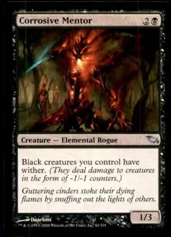 MTG Corrosive Mentor LP Light Play Shadowmoor [2832] - Image 1