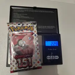 Pokemon 151 English Heavy Sealed Booster Pack 22.9 Grans - Image 1