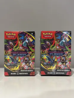 Pokemon TCG Phantasmal Flames • ETB & Booster Bundle • SEALED ✅ - Image 2