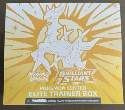 Brilliant Stars Pokemon Center ETB Pokemon TCG Sword & Shield Elite Trainer Box - Image 1