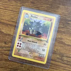 Pokemon TCG Rhydon Jungle 1st Edition Uncommon 45/64 - Image 3