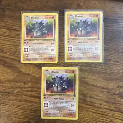 Pokemon TCG Rhydon Jungle 1st Edition Uncommon 45/64 - Image 4