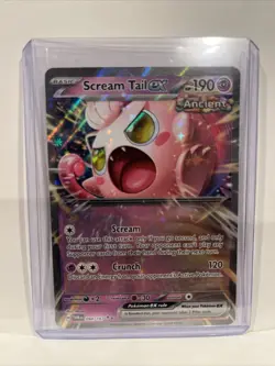 Pokemon TCG: Scream Tail EX 094/167 SV: Twilight Masquerade Double Rare Holo NM - Image 1