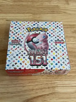 Scarlet & Violet Pokemon SV2a Japanese 151 Booster Box Factory Sealed US Seller - Image 1