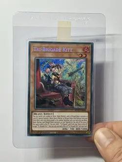 Tri-Brigade Kitt MP22-EN006 (NM) Prismatic Secret Rare 1st Edition YuGiOh! TCG - Image 3