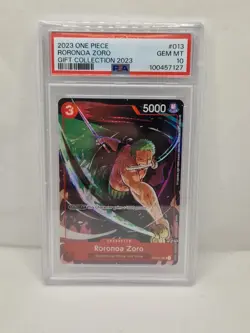 PSA 10 Roronoa Zoro ST01 013 Gift Collection 2023 One Piece Card Game English - Image 1