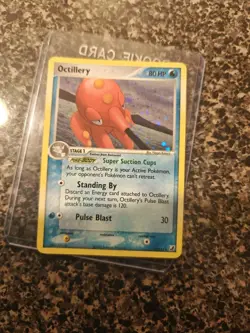 Octillery 10/115 EX Unseen Forces Holo Rare Pokemon Card NM - Image 2