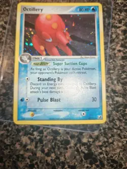 Octillery 10/115 EX Unseen Forces Holo Rare Pokemon Card NM - Image 3