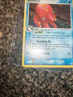 Octillery 10/115 EX Unseen Forces Holo Rare Pokemon Card NM - Image 4