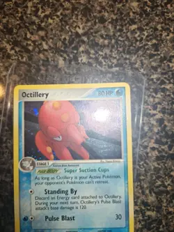 Octillery 10/115 EX Unseen Forces Holo Rare Pokemon Card NM - Image 5