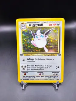 LP - Wigglytuff - 16/64 - 1st Edition - Holo - Jungle - Pokemon Card - Image 1
