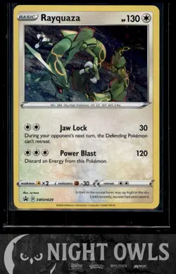 Rayquaza Holo #SWSH029 SWSH: Sword & Shield Promo Cards Near Mint or Better - Image 1