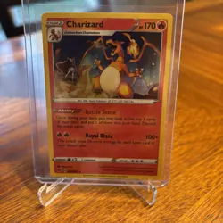 Charizard 025/185 LP/NM Cracked Ice Shattered Holo Promo Pokemon TCG Card 25/185 - Image 1