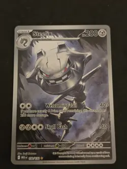 Steelix 150/132 | Mega Evolution | Illustration Rare Pokemon Card - Image 1