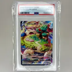 Snorlax VMAX 142/202 Full Art Sword & Shield 2020 Pokemon Card Gem Mint PSA 10 - Image 3