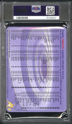 PSA 5 EX Dark Blastoise #S2 Legendary Collection Box Topper Jumbo Pokemon Card - Image 2