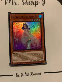 ALPENVEILCHEN DIE RIKKA-FEE - 1. AUFLAGE SESL-DE016 DEUTSCH Yu-Gi-Oh! CARD ULTRA - Image 2