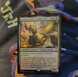 MTG Avatar kyoshi earthbender Mythic rare Avatar the last airbender FOIL - Image 1