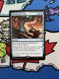 Devastation Tide x1 Mtg Commander 2018 - Image 1