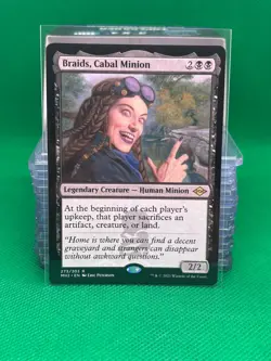 MTG Modern Horizons 2 Rare BRAIDS CABAL MINION - Image 1