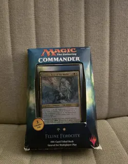 MTG 2017 Commander Deck Feline Ferocity Factory Sealed - Image 1