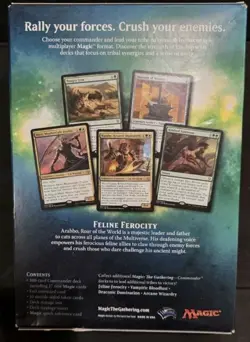 MTG 2017 Commander Deck Feline Ferocity Factory Sealed - Image 2