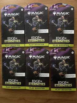 6 Pack Lot~Magic The Gathering ~ EDGE of ETERNITIES - Image 1