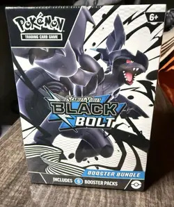 Pokemon TCG: Scarlet & Violet Black Bolt Factory Sealed Booster Bundle Box - Image 1