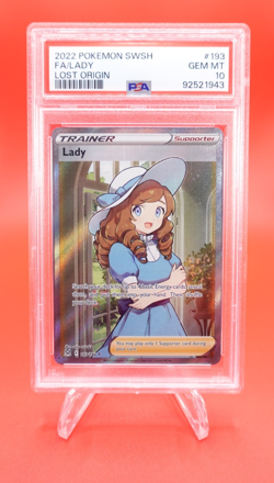 Lady 2022 Pokemon SWSH Lost Origin #193 PSA 10 Gem Mint - Image 1