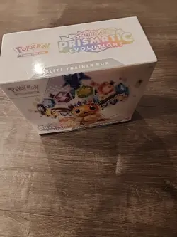Pokemon SV Prismatic Evolutions ETB Elite Trainer Box Sealed !!! - Image 4