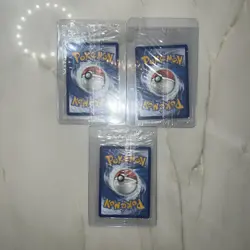 SEALED (X3) Pikachu SVP #27 Paldea Evolved Black Star Promo Pokemon Card TCG - Image 2