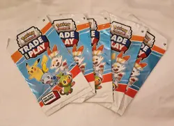 Lot of 5 Pokemon TCG Trade And Play Activity Packs GameStop Event 2020 - Image 1