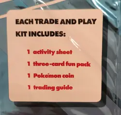 Lot of 5 Pokemon TCG Trade And Play Activity Packs GameStop Event 2020 - Image 2