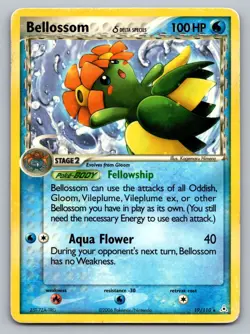 Pokemon TCG Holon Phantoms Bellossom (Delta Species) 19/110 - Image 1