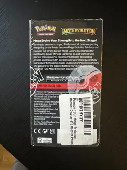 Pokemon TCG Mega Evolution Half Booster Box 18 Packs - Brand New and Sealed - Image 3