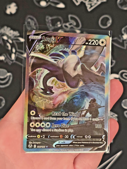 Lugia V Alt Art 186/195 Pokemon TCG Silver Tempest Near Mint Alternate Art Rare - Image 3