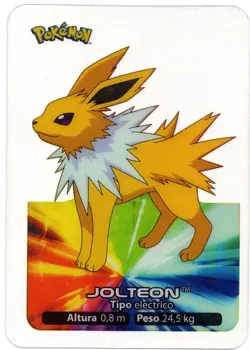 JOLTEON #135 LAMINCARD COLECCION POKEMON LAMINCARDS 2005 EDIBAS (USADA) - Image 1