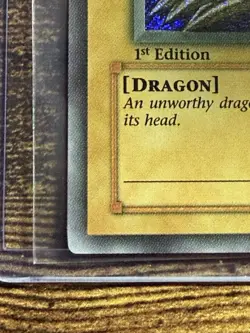 Yugioh: Tri-Horned Dragon - LOB-000 - Secret Rare - 1st Edition - MP - Image 4