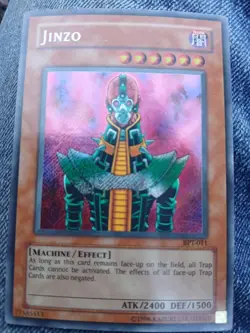 Yu-Gi-Oh! - Jinzo BPT-011 Secret Rare - 2003 Collectors Tin - MINT/NM - Image 1