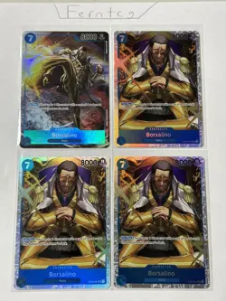 One Piece 4x Borsalino Super Rare NM Awakening of the New Era Ships Same Day - Image 1