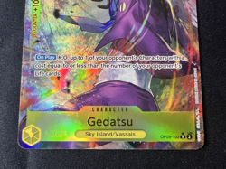 One Piece TCG Gedatsu OP05-102 Alt Art Awakening of the New Era English OP05 NM - Image 3