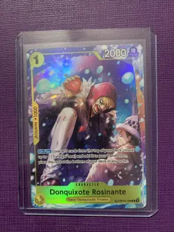 One Piece Tcg English Op14 Donquixote Rosinante Treasure Rare Op12-108 - Image 1