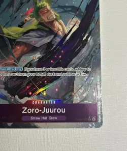 One Piece TCG Awakening Of The New Era Zoro-Juurou OP05-067 Alt Art SR NM - Image 5