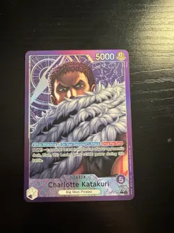 Charlotte Katakuri (062) (Alternate Art) OP11-062 A Fist of Divine Speed Foil - Image 1