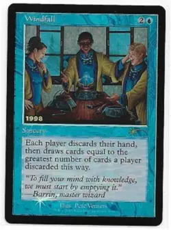 MTG magic cards English Windfall - 30th anniversary retro Foil - Image 1