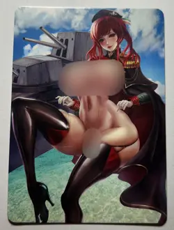 SEXY HEROINE WAIFU Zara AZUR LANE ACG PREMIUM HOLOFOIL CARD NM - Image 2