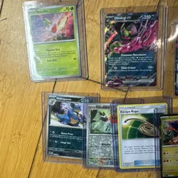 Mint Pokemon Trading Card Game Lot Mint Cards Pulled From Pack Into Sleeve - Image 5