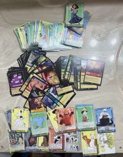 Disney 100 Lorcana TCG Cards Over 100 Cards - Image 1