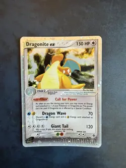 Pokemon Dragonite EX Holo Card 2003 Rare Dragonite 90/97 Series - Image 1